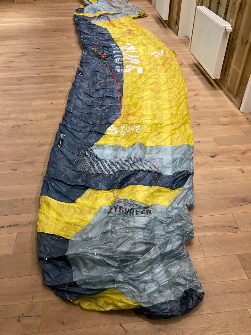 Performance Snowkite-Set – Flysurfer Sonic 5 inkl. Fusion Bar (gebraucht)★★★★★