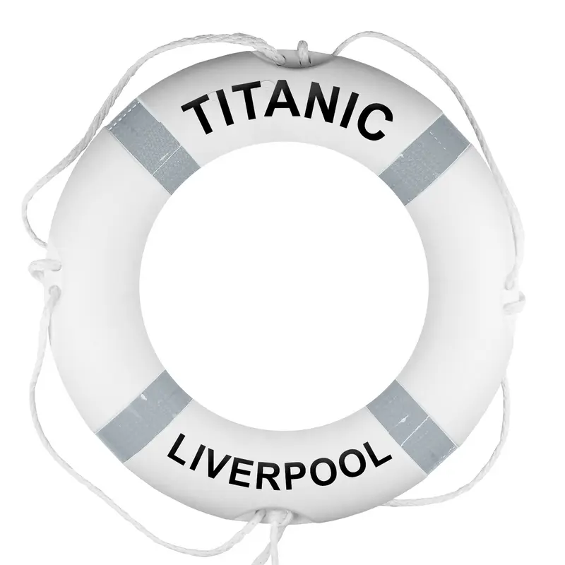 Personalised White Lifebuoy
