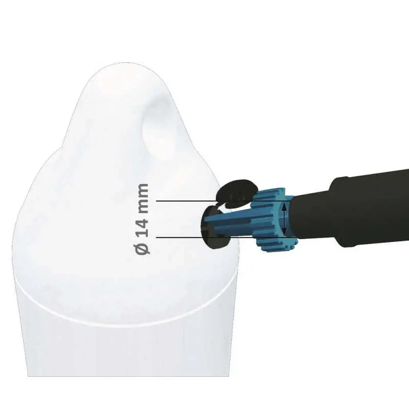 PLASTIMO Adapter Ø 14mm für Fender-Ventil