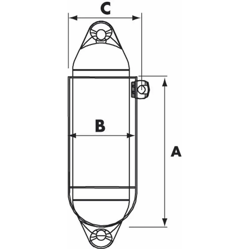PLASTIMO Fenderkorb Classic 1, für 250mm Fender