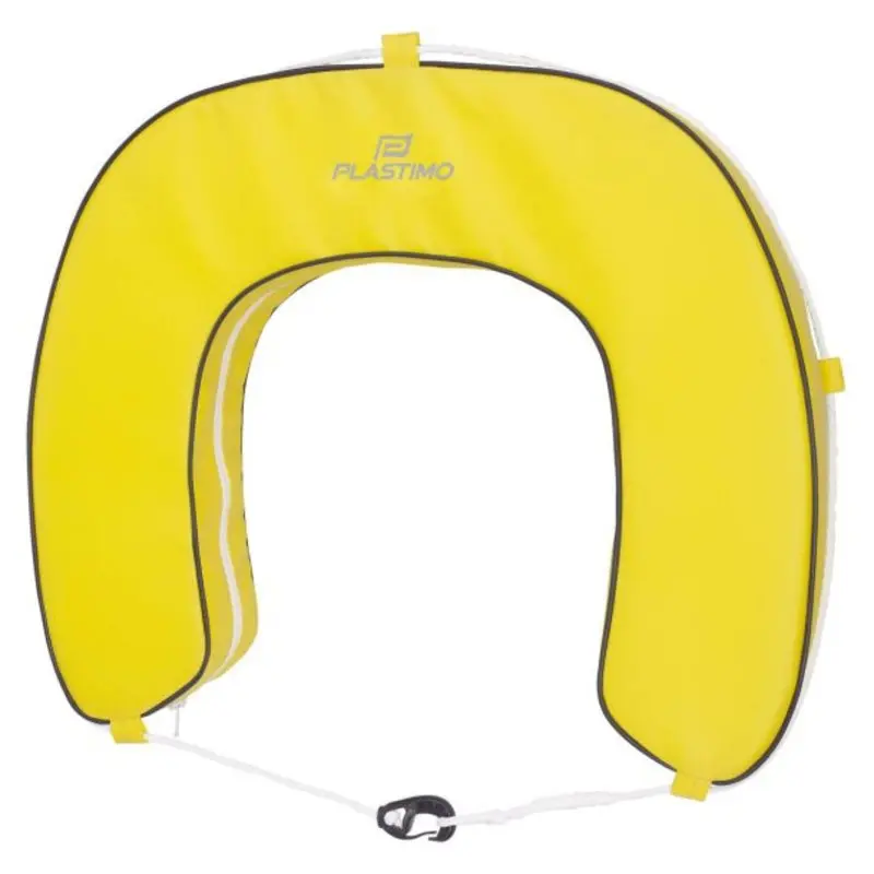 PLASTIMO Hufeisen-Rettungsring, gelb, 147 N