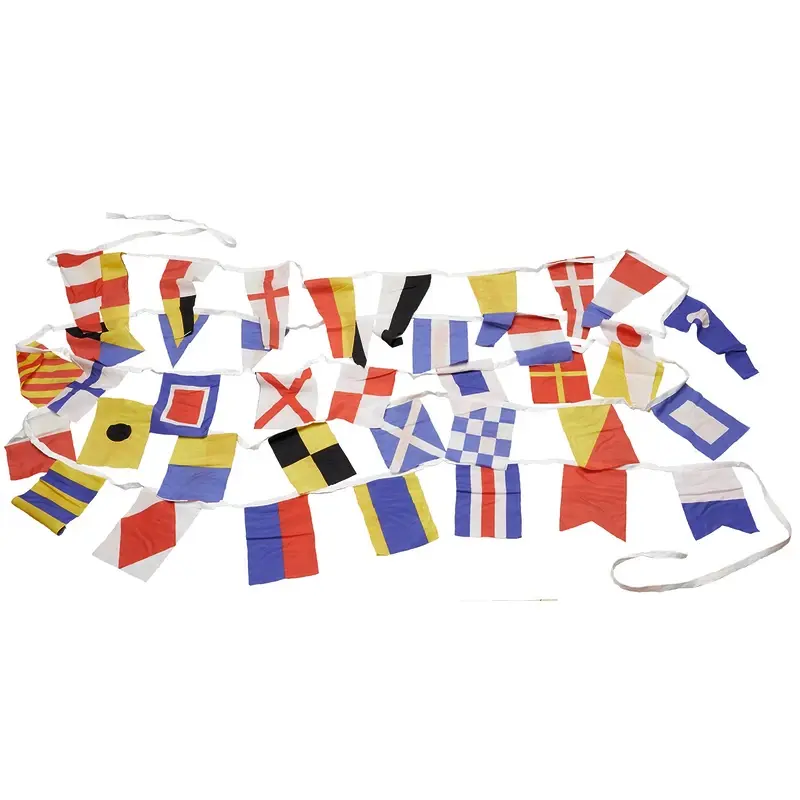 Plastimo Internationales Flaggenalphabet, 12 m,