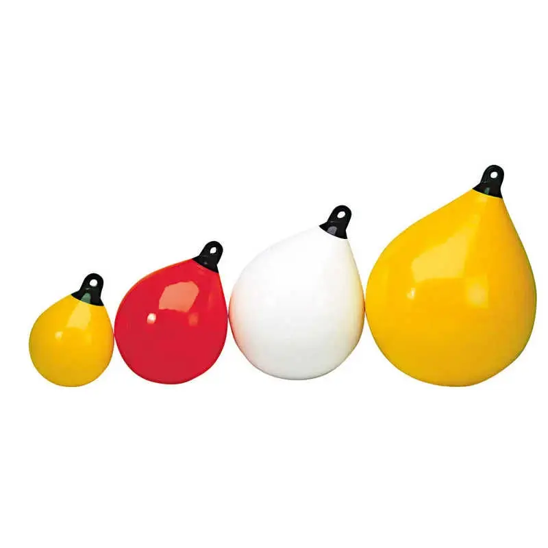 PLASTIMO Kugelfender, weiss/schwarz, 85x105cm