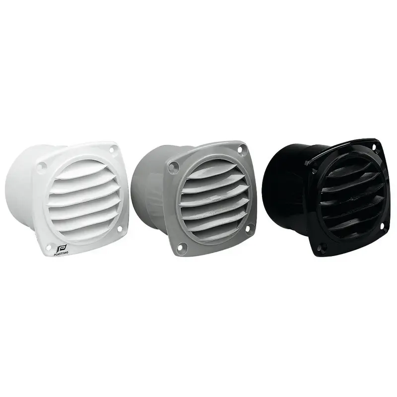 PLASTIMO LUEFTUNGSGITTER MIT VERBIND. WEISS