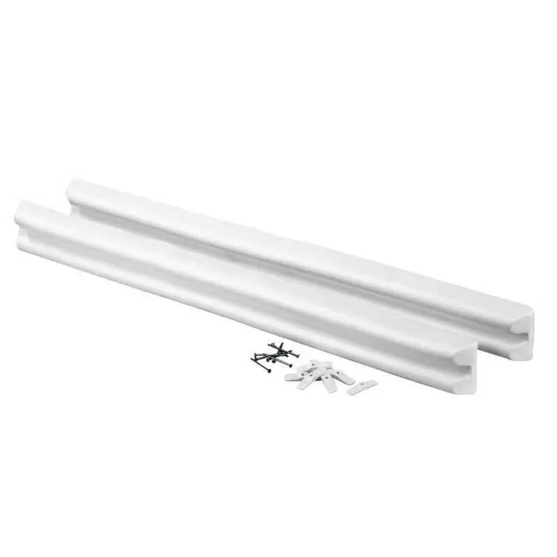 PLASTIMO Stegschutz, weis, 1000x140x60mm