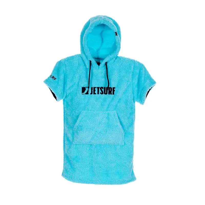 PONCHO KINDER – BABY BLAU/SCHWARZ
