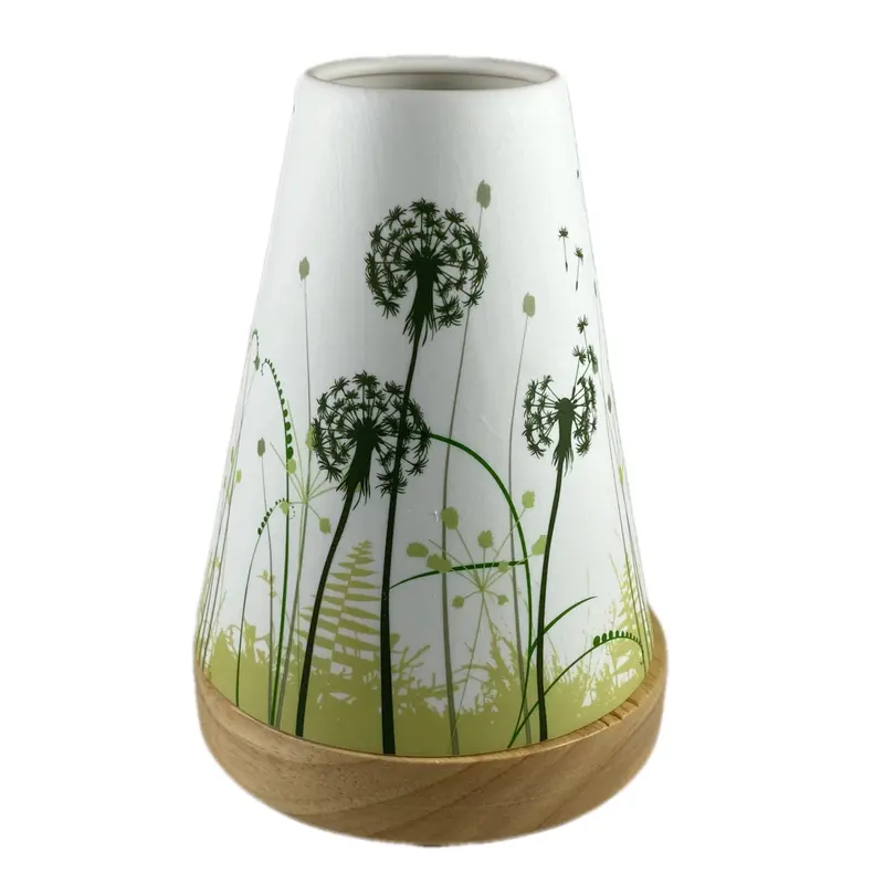Porzellan Windlicht Vintage Style, „Pusteblume"