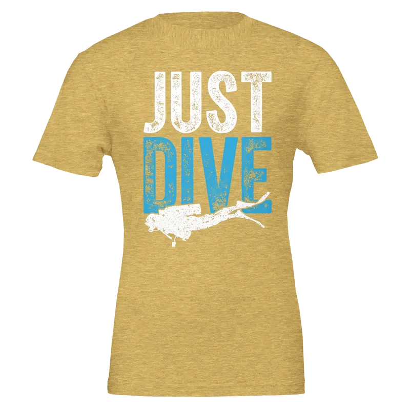 Premium Unisex T-Shirt Just Dive