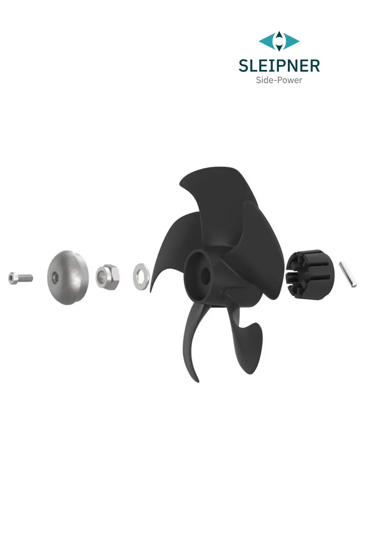 Propeller Q-Prop™ Up-Grade-Kit für alte 3-Blatt Anlagen auf 5-Blatt Propeller (49999-3-5-14)