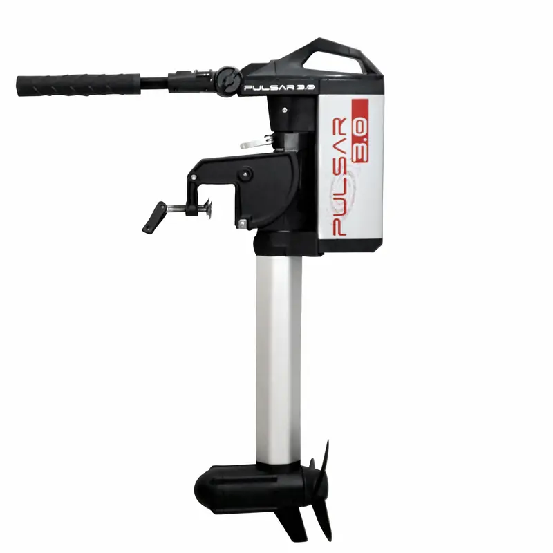 PULSAR 3.0 Elektro-Außenborder – 1030W / 110 LBS / LiPo-Akku 29,6V / 30Ah / 900Wh – Kurzschaft und Langschaft