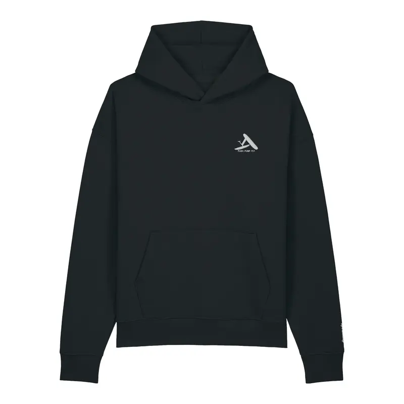 Pumpfoil-Push. Pump. Fly Midweight-Hoodie mit lässiger Passform