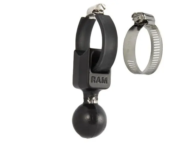 RAM C-108BU Basis Montageplatte für Rohrbefestigung Rohr D=12-52mm