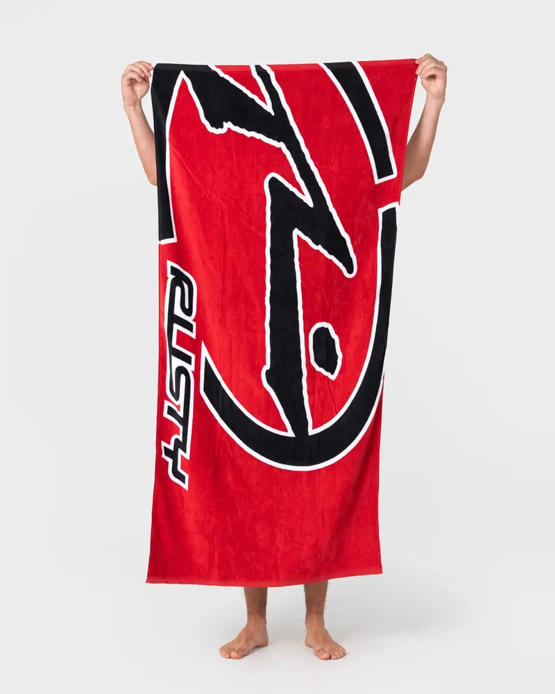 Red Handed Towel