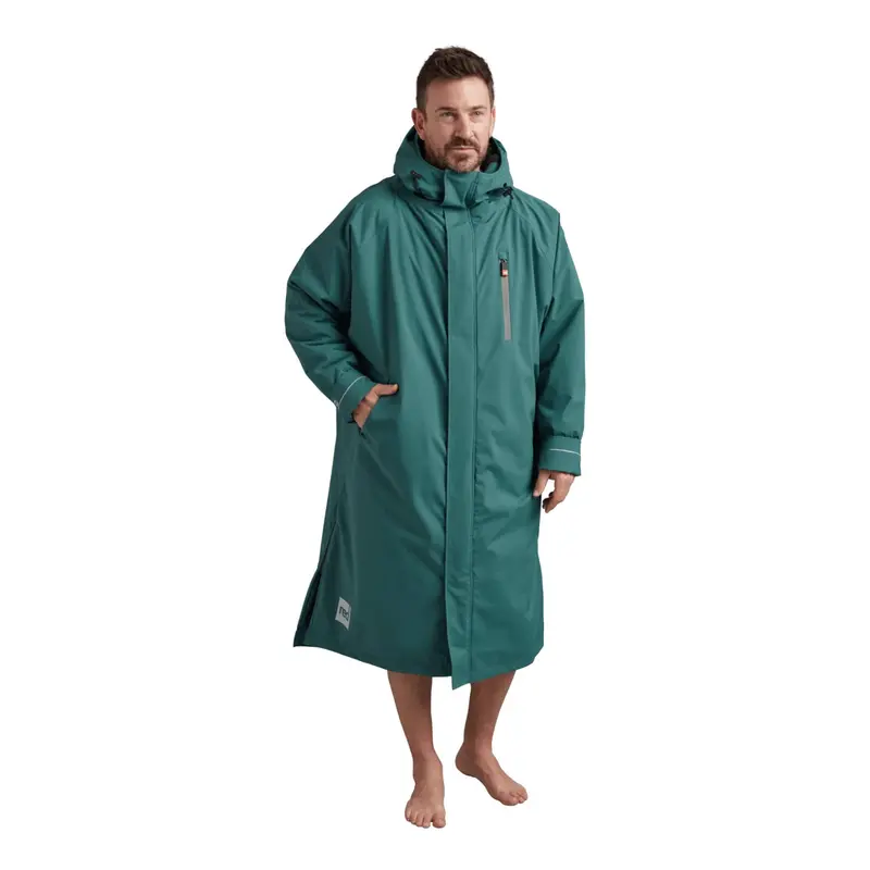 Red Original Evo Pro Robe Windjacke Wechselmantel deep teal