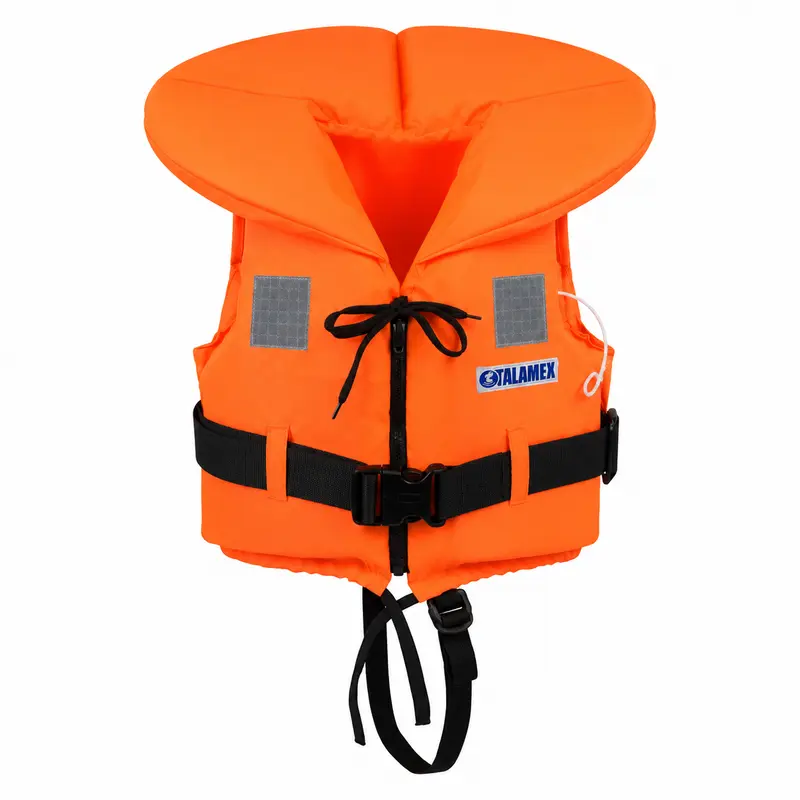 Rettungsweste Orange – Feststoffweste für Wassersport & Freizeit / Für Babys - Kleinkinder ( 0-40kg)