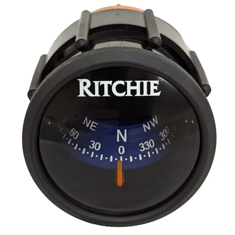 Ritchie Sport, schwarz, blaues Zifferblatt