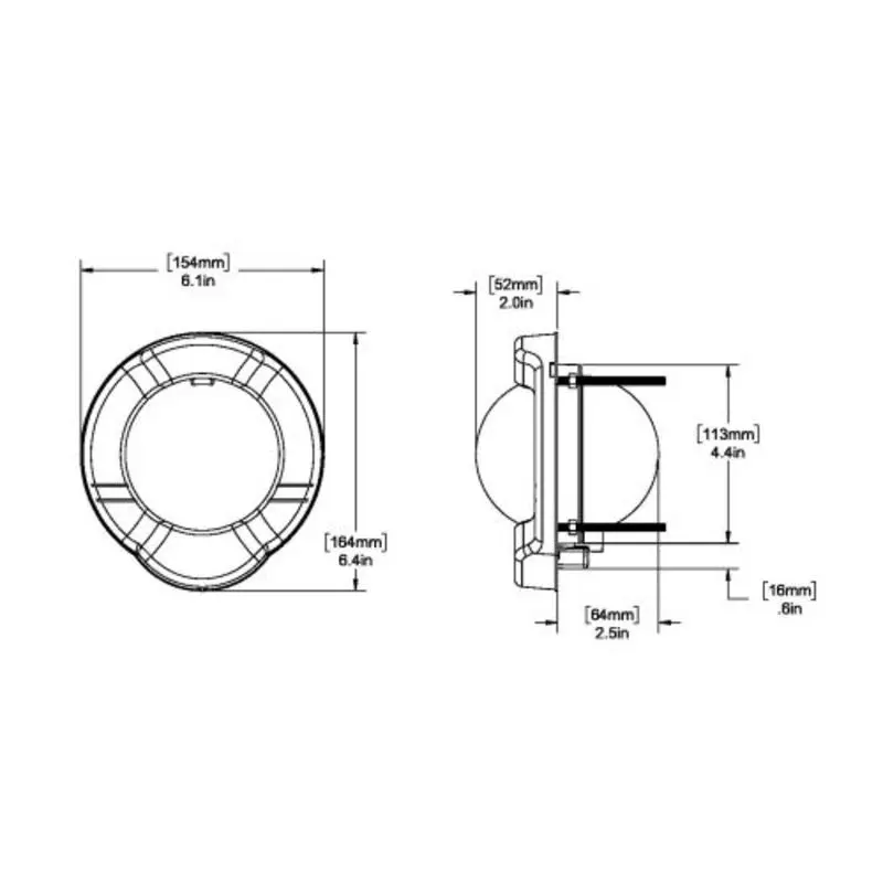 Ritchie SuperSport, Dash, schwarz