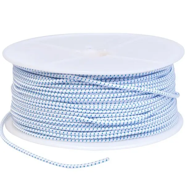 Robline Gummileine – elastische Festmacher- und Sicherungsleine, 100 m Rolle