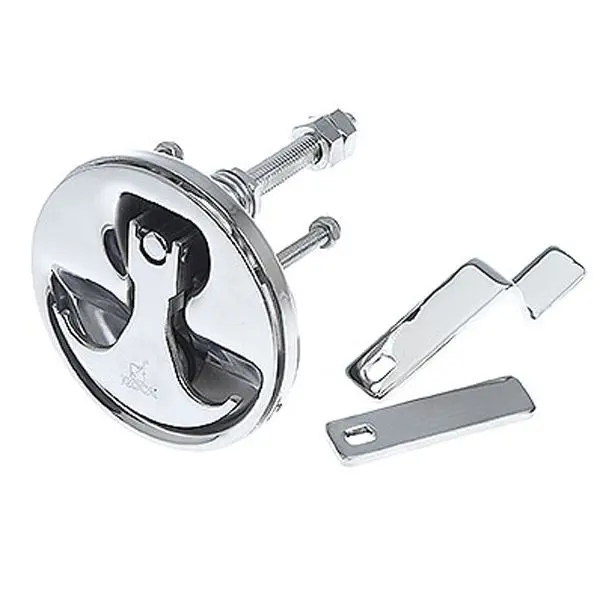 Roca Bodenverriegelung – rostfreier Stahl, Einbaudurchmesser 90–92 mm