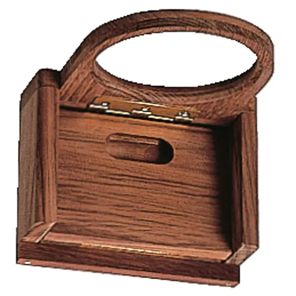 Roca Glashalter aus Teak – klappbarer Bordhalter für Gläser
