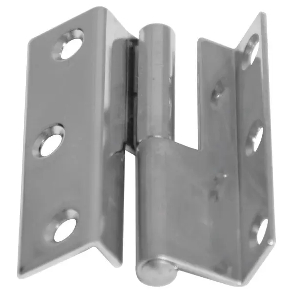 Roca Scharnier Edelstahl – 55 × 18,7 mm, links- oder rechtsöffnend