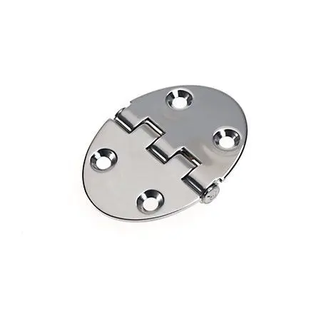 Roca Tischscharnier – Edelstahl A4 (AISI 316), 75 × 40 mm, 180°, verdeckt