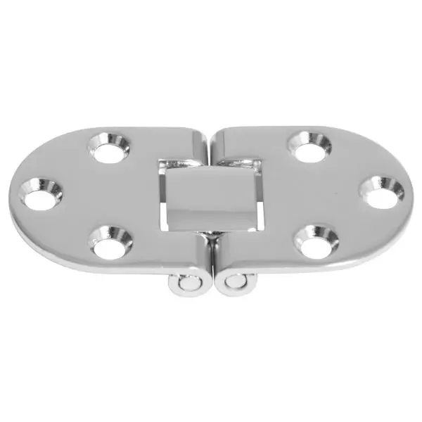 Roca Tischscharnier – verdecktes Edelstahlscharnier A4 (AISI 316), 38+38 × 38 mm