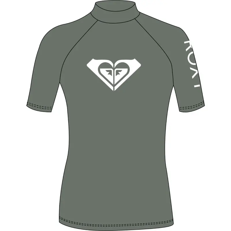 Roxy Whole Hearted SS Damen Funktionsshirt grün