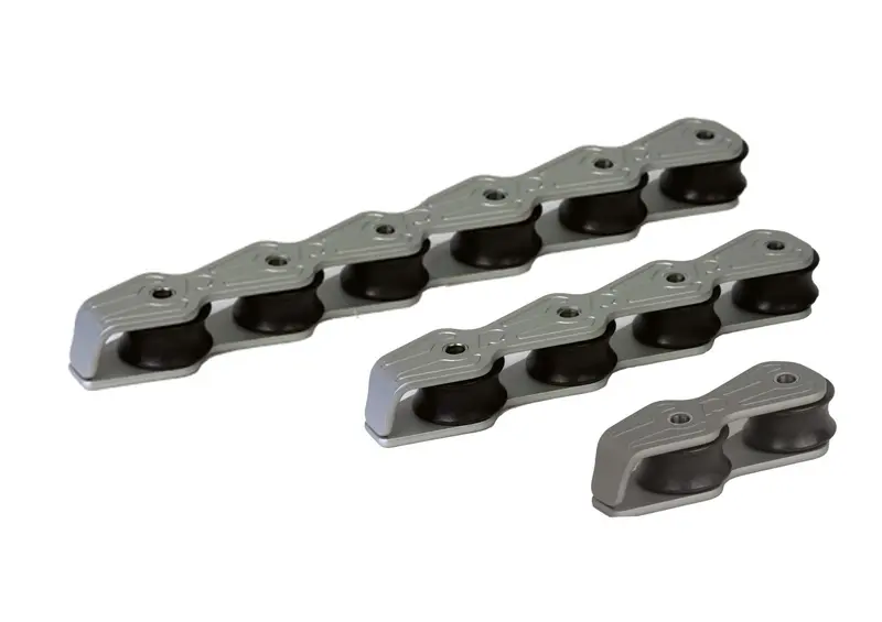 Rutgerson Deckorganizer Aluminium – eloxiert, mit Delrin-Scheiben