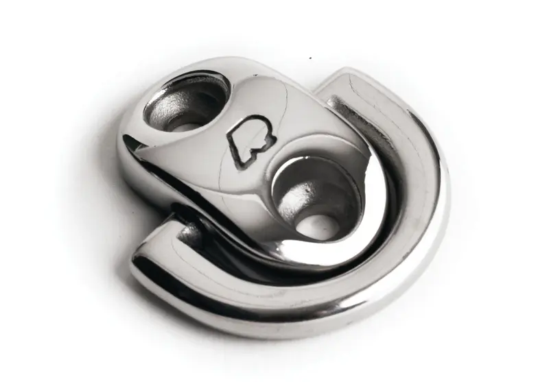 Rutgerson Decksauge klappbar – Edelstahl, 43 × 30 mm, 1.700 kg Bruchlast