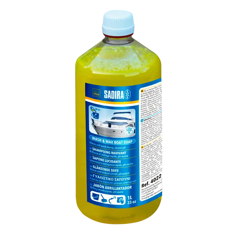 Sadira Wash und Wax Bootshampoo 1 Liter