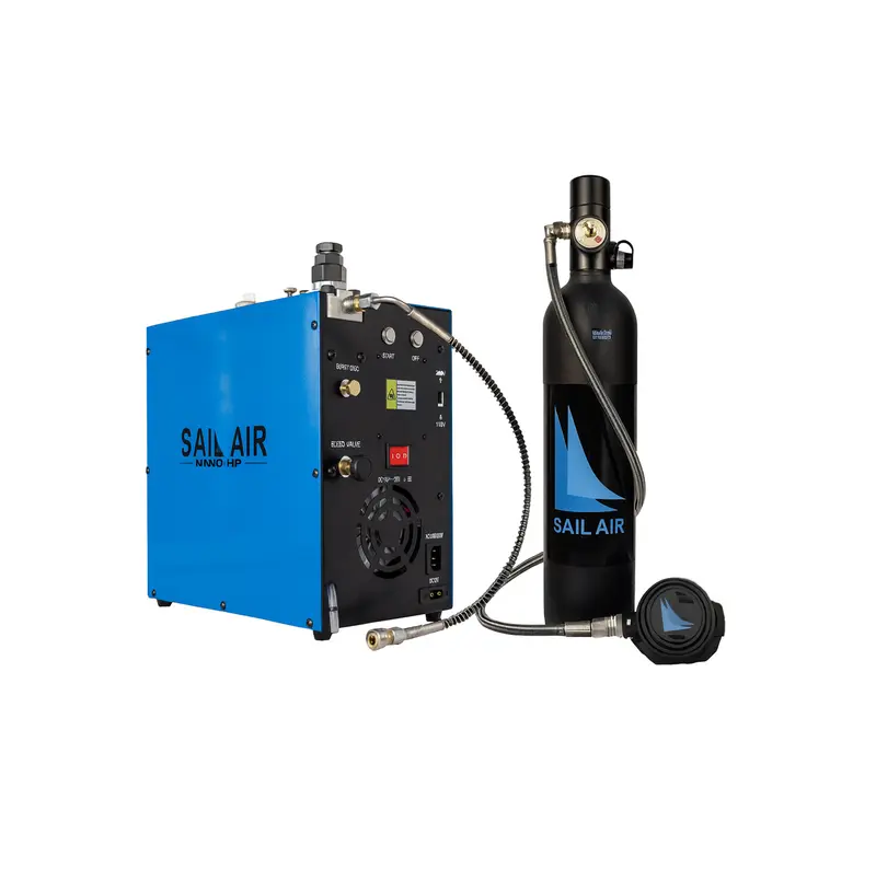 SailAir Bundle — Nano HP Compressor + 1 × SailAir Set Solo (1 L)
