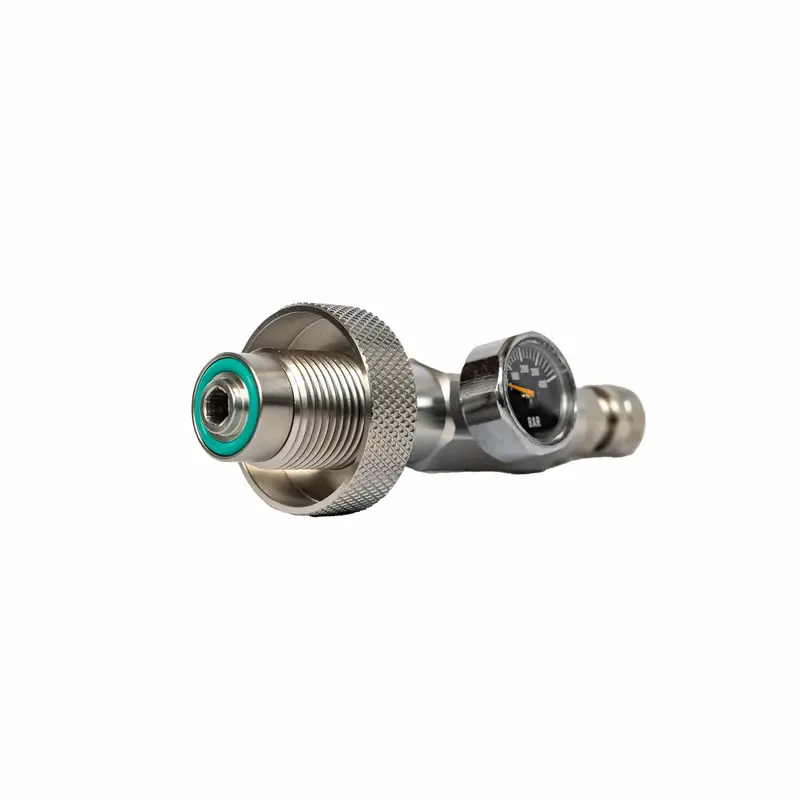 SailAir Overflow Adapter | G5/8” Connection with Vent Valve and Pressure Gauge
