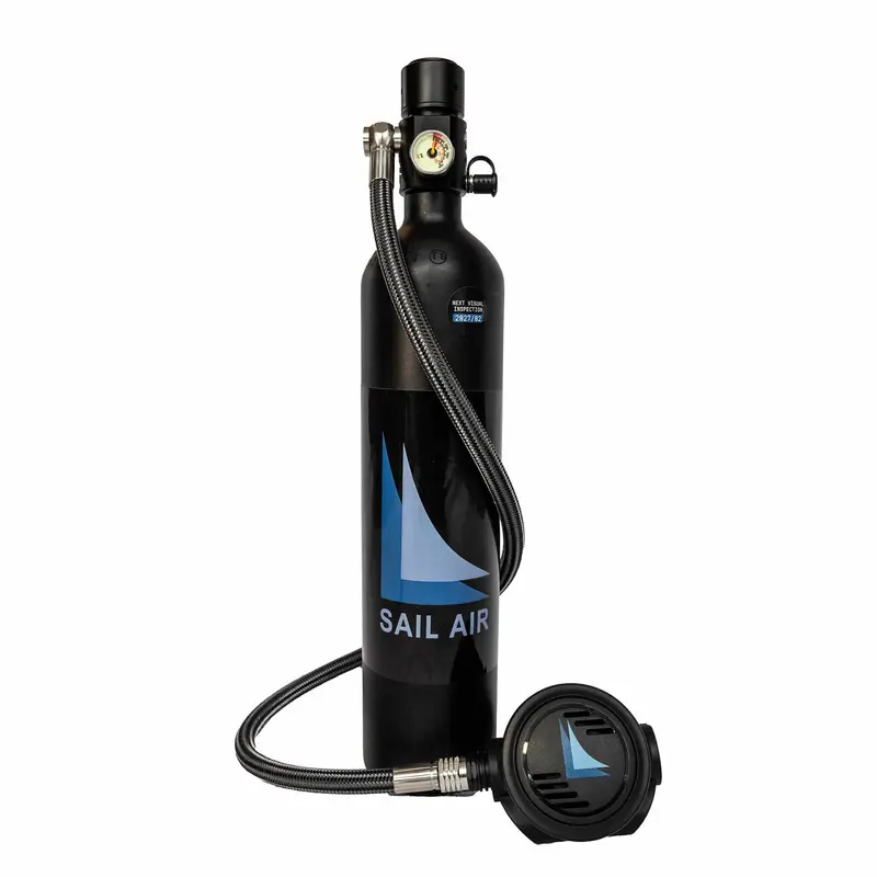SailAir Set Solo | 1L Bottle with Regulator, Bag, and Instructions