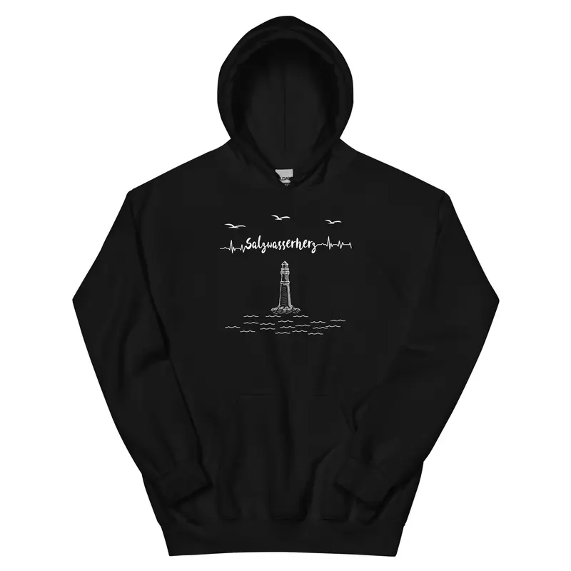 Salzwasser-Leuchtturm Hoodie