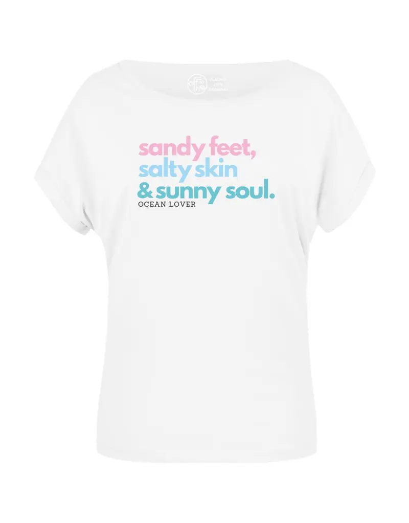 Sandy Feet Damen T-Shirt