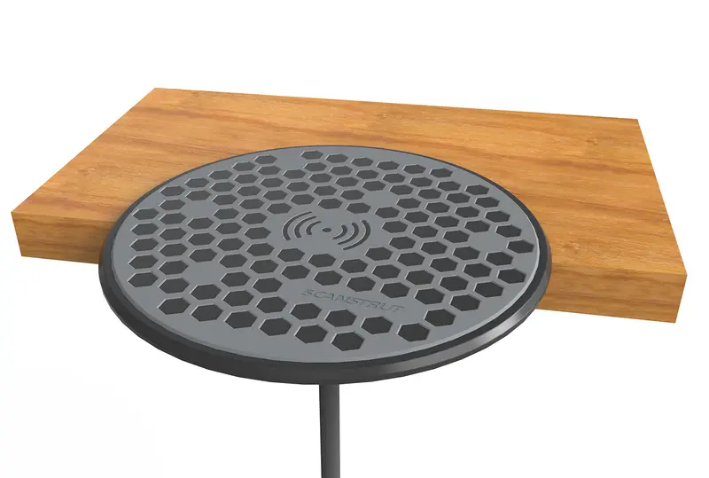 Scanstrut SC-CW-02F kabelloses Aufbau-Ladegerät – QI-zertifiziert, wasserdicht IPX6