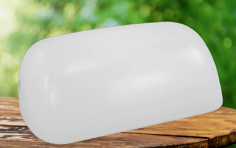 Schirm für Bankerslampe, Glasschirm- 22.5X 13x 7 cm- weiß- Opalglas