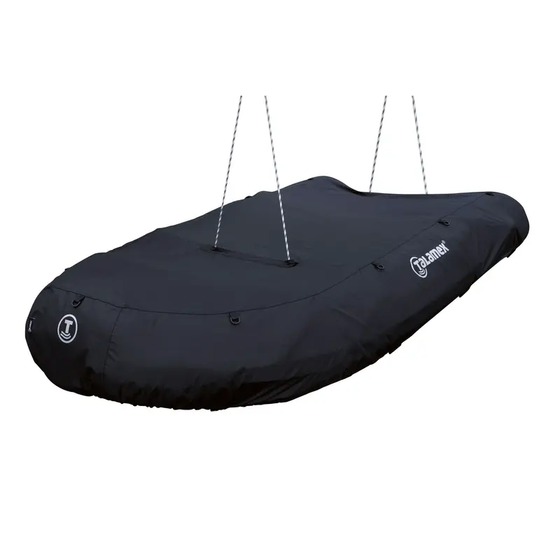 Schlauchboot Abdeckplane Premium Boots Persenning Talamex für RIB Boote mit Frontöffnung zur Befestigung