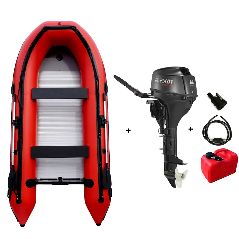 Schlauchboot mit Motor
