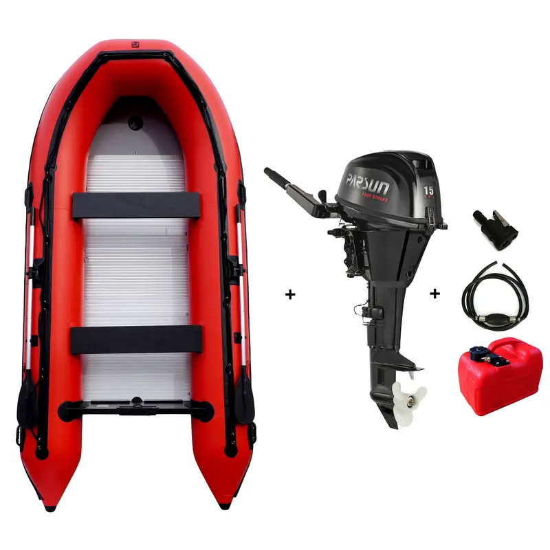 Schlauchboot mit Motor