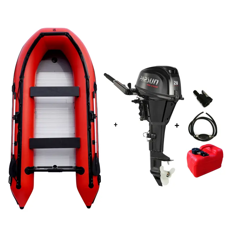 Schlauchboot mit Motor