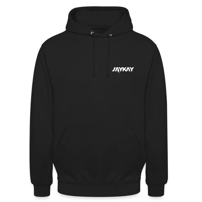 Schlichter 'JAYKAY' Unisex Hoodie schwarz
