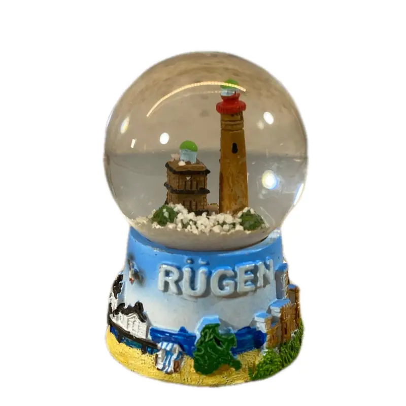 Schneekugel "Insel Rügen - Kap Arkona"