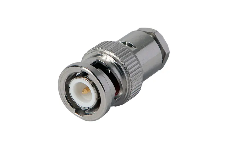 Scout BNC-Stecker für RG58-Kabel – zum Aufdrehen, vernickelt