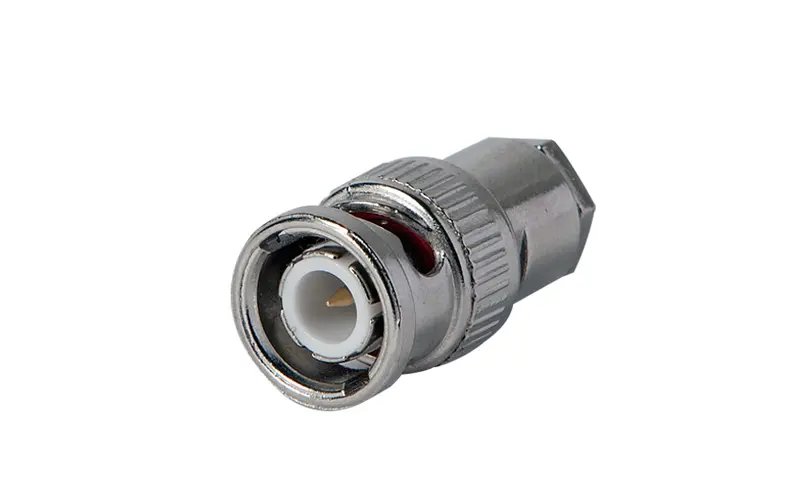 Scout BNC-Stecker für RG59-Kabel – zum Aufdrehen, vernickelt