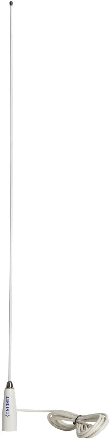 Scout KS-108 AM/FM-Fiberglas-Antenne – 0,9 m Bordantenne für Radio