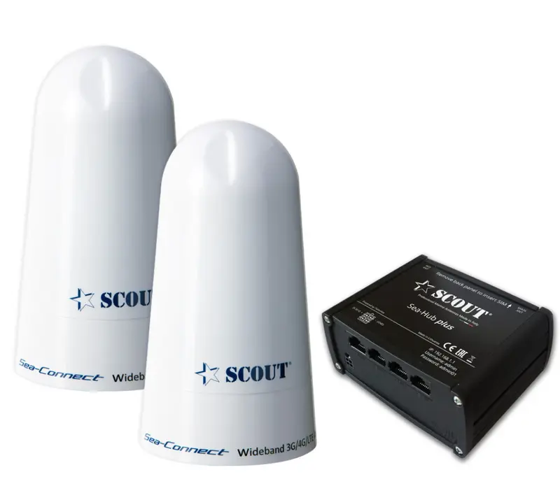 Scout Mobilfunk 4G onBoard Set Plus – WLAN & 4G/LTE-Router für Bord