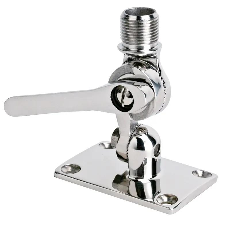 Scout PA-30 Antennenfuß – 4-Wege-Halter aus Edelstahl A4