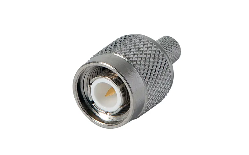 Scout TNC-Stecker für RG59-Kabel – zum Aufkrimpen, vernickelt